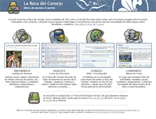 Tablet Screenshot of larocadelconsejo.net